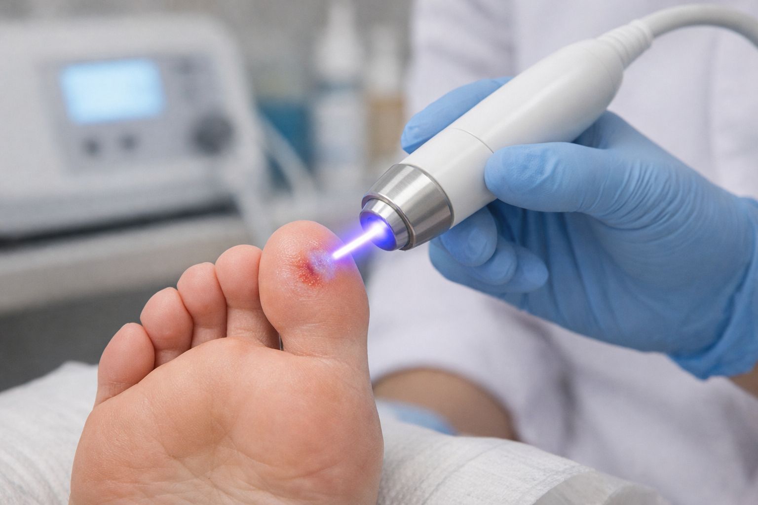 Холодная плазма в подологии: современный метод терапии ран и инфекций стопы